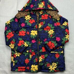 Bloomie's Unisex Reversible Hooded Jacket Size L